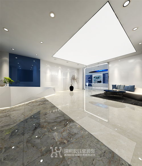 高端大氣的辦公空間 現代新中式風辦公室裝修設計效果圖